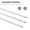 Outsunny Sun Shade Sail Kit Durable Canopy Installation Pole Enhanced Outdoor Comfort & Protection | Aosom.com - Image 3