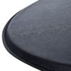 HOMCOM Bistro Bar Table 25", Round, Adjustable Height, Chrome Steel Base, for Home Bar, Kitchen, Dining - Black/Chrome | Aosom.com - Image 7