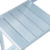 Outsunny 38" Camping Table and Chairs, Foldable with 4 seat Aluminum picnic Table / Outdoor Portable Suitcase for BBQ, Silver | Aosom.com - Image 7